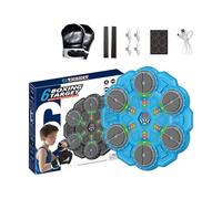 Jvjggag Music Boxing Machine - Wireless Smart Rechargeable For Children | 6-Button Smart Interactive Training Device With Music, For Gym, Playroom, Sports, Entertainment, Exercise Equipment