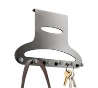 Jvjggag Over The Door Hooks, Metal Organizer Rack, Bedroom Storage Tool with Durable Build, Practical Style with Secure Grip, Home Accessory Supply for Bathroom and Apartment