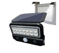 Jvjggag Solar Flood Lights Outdoor, 3-Mode Motion Sensor, Portable Wide-Angle Lamp with Waterproof Feature, Comfortable Outdoor Accessory Set, Modern Gear with Stylish Style, Daily Equipment for Yard