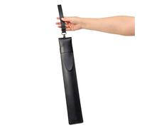 Jvjggag Storage Bag for Drumsticks | PU Leather Case | Drum Racket Bag - for Drummers and Band Performances