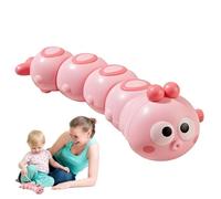 Jvjggag Wind Up Caterpillar Toy - Walking Spring Action for Kids Play Learning | Colorful Mechanical Windable Crawling Educational Party Favor Birthday Gift Fun Toy Set 5.91x1.57in