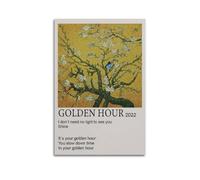 Jvke Golden Hour Album Cover Aesthetic Limited Edition Signature Rap Singer Music Poster Dormitory Decoration Bedroom Poster Printing Canvas Wall Art RoomUnframe-style 20x30cm