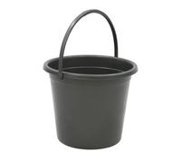 Jvl 10 Litre Round Recycled Plastic Bucket, Grey