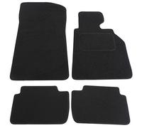JVL 1026 Fully Tailored Car Mats, Black, Set of 4