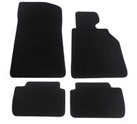 JVL 1027 Fully Tailored Car Mats, Black, Set of 4
