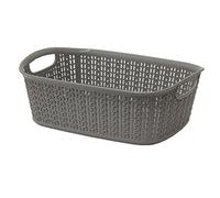 Loop 3L Storage Basket - Grey JVL Grey S