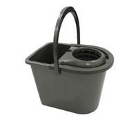 Jvl 15 Litre Recycled Plastic Mop Bucket, Grey