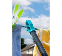 JVL 2.4M Telescopic Clothes Prop in Black | Size: Large JVL Black Large