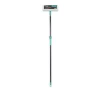 JVL 20-037TQ Super-Absorbent Flat Sponge Squeegee Floor Mop, Turquoise/Grey