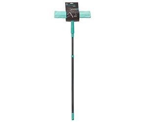 JVL 20-042TQ Super-Absorbent Window Cleaner with Extendable Pole, Turquoise/Grey
