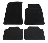 JVL 2300 Fully Tailored Car Mat, Black, Set of 4