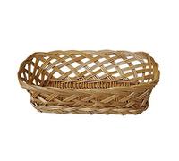 JVL 25.5 x 15.5 cm Steamed Willow Open Weave Basket