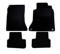 JVL 2899 Mercedes A Class Mk3 2012+ Fully Tailored 4 Piece Car Mat Set with 2 Clips, Black