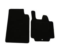 JVL 3037 Smart for Two Mk2 2007-2014 Fully Tailored 2 Piece Car Mat Set 1 Metal Clip, Black