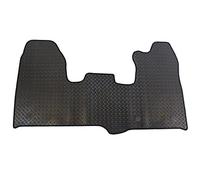 JVL 3148R Ford Transit Custom Swb 2014+ Fully Tailored 1 Piece Rubber Van Mat with 2 Clips, Black