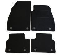 JVL 3291 Fully Tailored Car Mat with 8-Clips, Set of 4