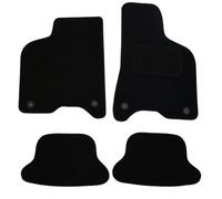 JVL 3310 Volkswagen VW Lupo 1999-2005 Fully Tailored 4 Piece Car Mat Set with 4 Clips, Black