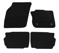 JVL 3466 Ford Mondeo Mk5 2015+ Fully Tailored 4 Piece Car Mat Set with 2 Clips, Black