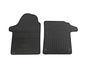 JVL 3526R Mercedes Vito Van W447 2015+ Fully Tailored 2 Piece Rubber Car Mat Set with 2 Clips, Black