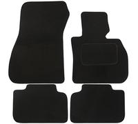 JVL 3658 Fully Tailored 4 Piece Black Car Mat Set