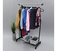 Adjustable Clothes/Garment Rail JVL Silver L