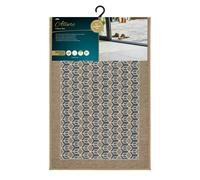 JVL Allure Machine Washable Entrance Doormat, 50x75cm - Beige
