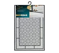 JVL Avanti Machine Washable Entrance Doormat, 50x75cm - Grey