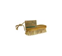 JVL Bamboo Hand Scrubbing Brush with Hemp Loop - Natural in Brown | Size: 1 Pack JVL Brown 1 Pack