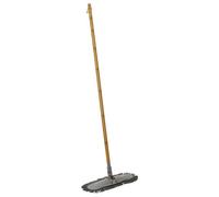 Jvl Bamboo Long Handle Flat Chenille Mop