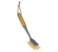 Jvl Bamboo Long Handled Classic Washing Up Dish Bottle Brush