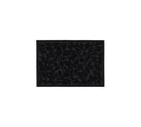 JVL Botany Scraper Rubber Pin Doormat 40x60cm in Black | Size: 40 cm x 60 cm JVL Black 40 cm x 60 cm