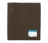 JVL Braga Machine Washable Latex Backed Runner Mat, Brown