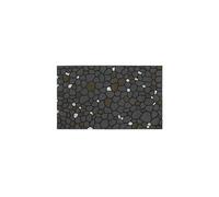 JVL Canyon Scraper Rubber Doormat 45x75cm in Black | Size: 45 cm x 75 cm JVL Black 45 cm x 75 cm