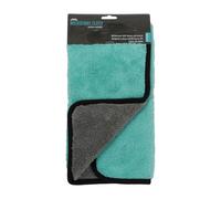 Car Bike Care Cleaning Range Luxury Microfibre Cloth JVL Turquoise 1 Pack