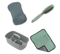 JVL Car Cleaning Essential Kit - Basic Car Wash & Detailing Set for Exterior & Interior Care