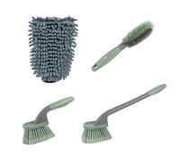 JVL Car Cleaning Wheel Set - Complete Car Care Kit for Wheels, Tyres & Alloy Rims