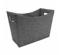 JVL Chroma Magazine Storage Holder in Dark Grey JVL Dark Grey