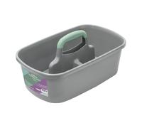 JVL Cleaning Caddy - Portable Household Cleaning Supplies Organiser with Handle for Kitchen, Bathroom & Utility Room