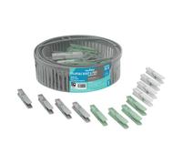 JVL Collapsible Peg Basket with 50 Pegs JVL Multicolor