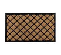 Jvl Comfort Tuffscrape Doormat, 40X70Cm, Diamond Grid