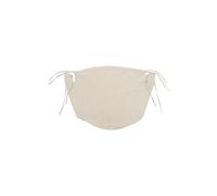 JVL Cotton Log Basket Liner - Natural - Cream | Size: Small JVL Cream S