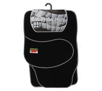 JVL Cymru welsh dragon carpet quality heavy duty 4 piece universal car mat set