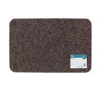 JVL Delta Scraper Door Mat, 40x60cm, Brown | Size: 40 cm x 60 cm JVL Brown 40 cm x 60 cm