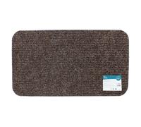 JVL Delta Scraper Door Mat, 40x70cm, Brown | Size: 40 cm x 70 cm JVL Brown 40 cm x 70 cm