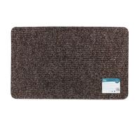 JVL Delta Scraper Door Mat, 50x80cm, Brown | Size: 50 cm x 80 cm JVL Brown 50 cm x 80 cm