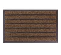 Jvl Dirt Stopper Pro Scraper Doormat 45X75Cm, Brown