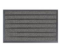 Jvl Dirt Stopper Pro Scraper Doormat 45X75Cm, Grey