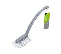 JVL Dish Brushes Pack of 20 - Grey Kitchen Washing Up Brushes with Ergonomic Handle for Dishwashing, Pots, Pans & Sink Cleaning