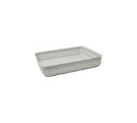 JVL Droplette 4.7L Storage Basket - Ice Grey in Light Grey | Size: Small JVL Light Grey S