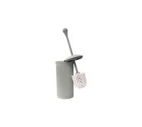 Droplette Toilet Brush Set - Ice Grey JVL Light Grey One Size